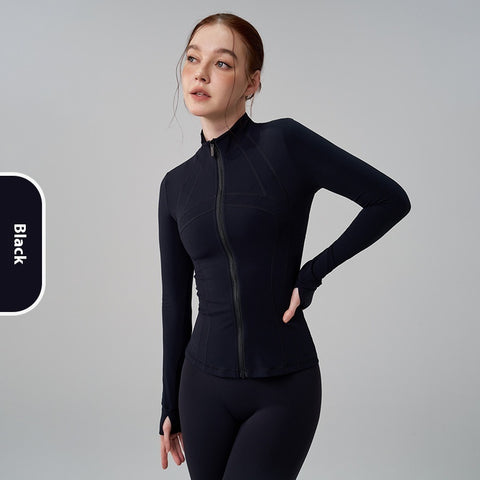 Autumn And Winter Turtleneck fitness Light Weight Jacket