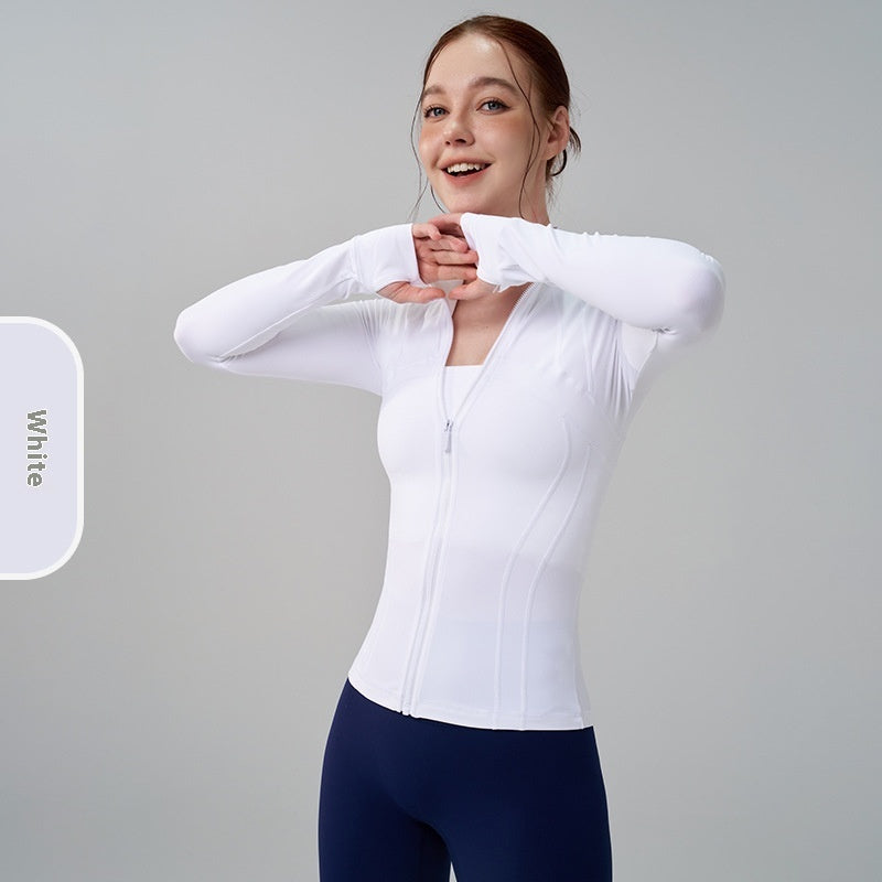 Autumn And Winter Turtleneck fitness Light Weight Jacket