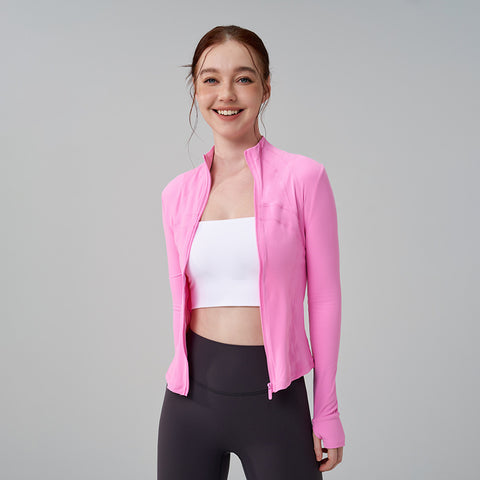 Autumn And Winter Turtleneck fitness Light Weight Jacket