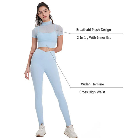 Two Pieces Fitness & Yoga Set