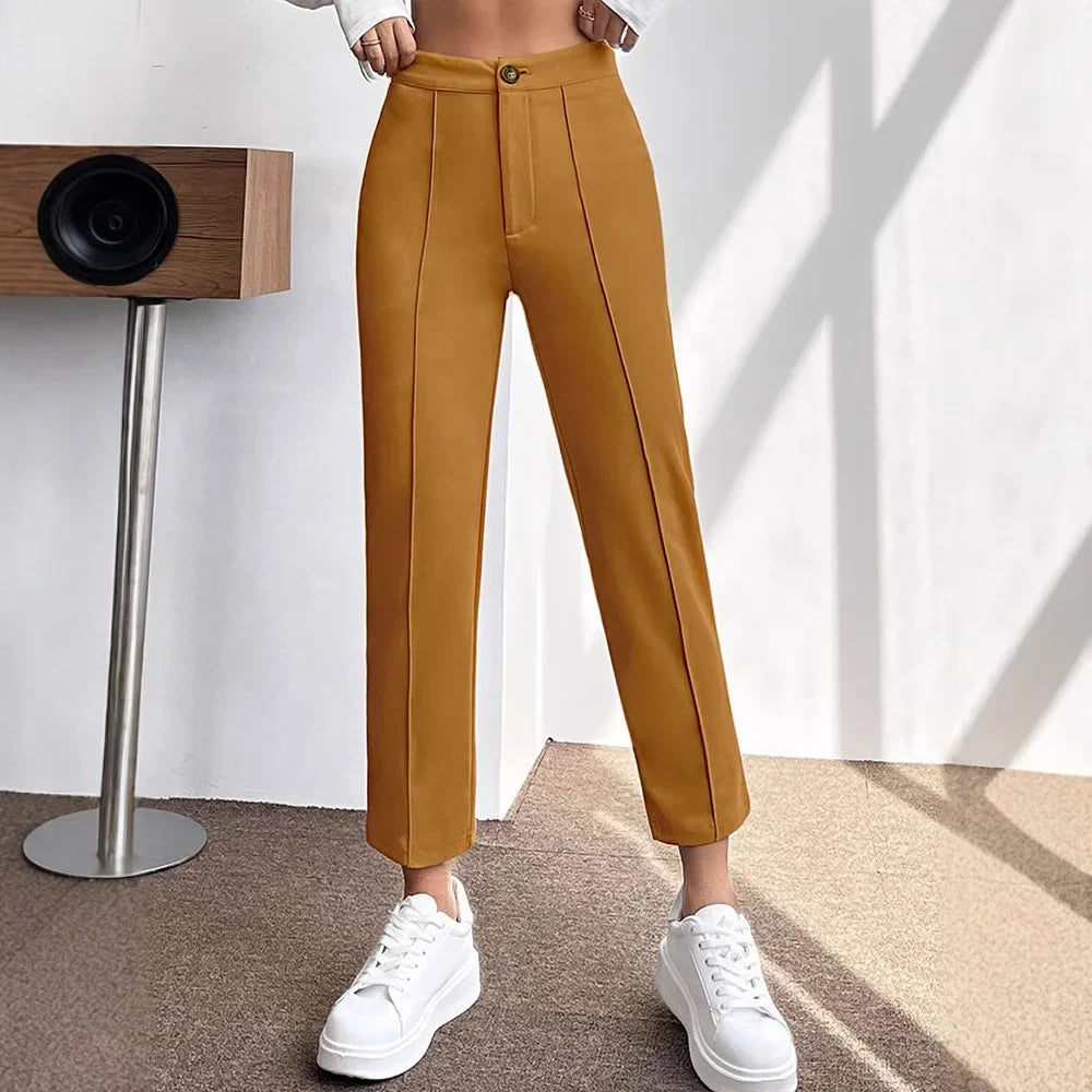 Casual Knitted Wide Leg & Loose Fit Trouser