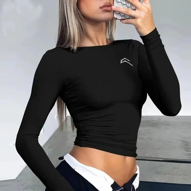 Spice Girls Gym Yoga Silicone Print Tight Elastic Compression Tops