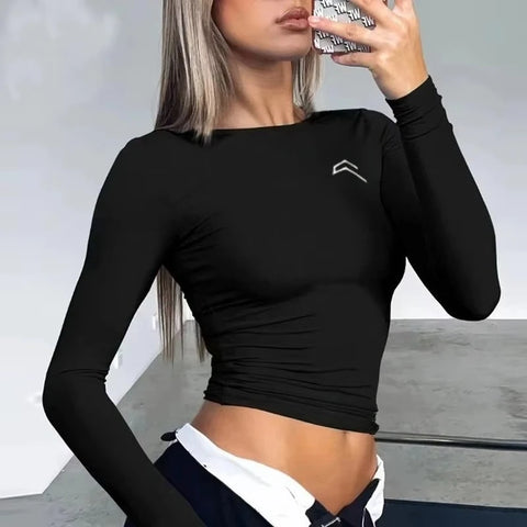 Spice Girls Gym Yoga Silicone Print Tight Elastic Compression Tops