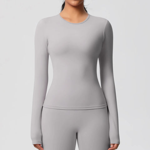 Long Sleeve Workout Compression Top