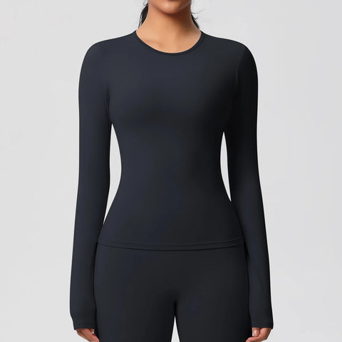 Long Sleeve Workout Compression Top