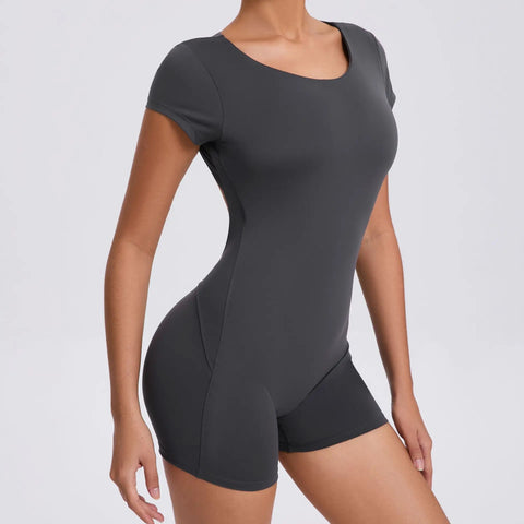 New Summer Yoga Suit Fitness Sports Set Women Bodysuits Sexy Gym Set Women Training Rompers Workout Jumpsuit Female Sportswear