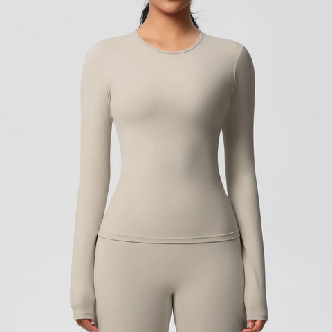 Long Sleeve Workout Compression Top