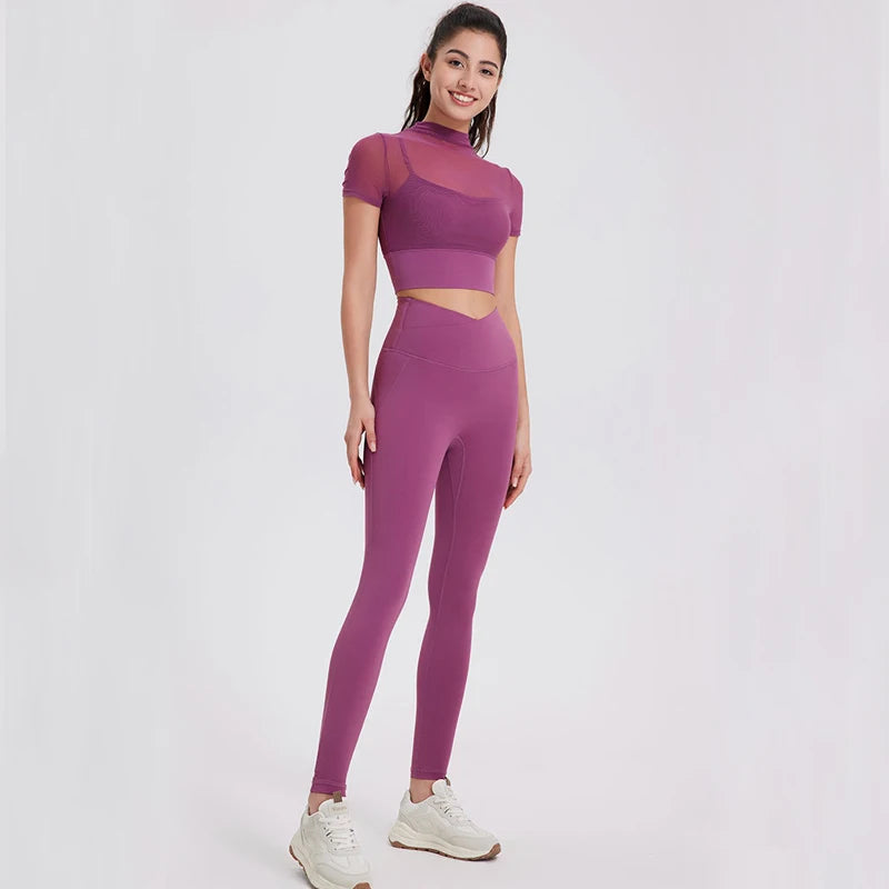 Two Pieces Fitness & Yoga Set