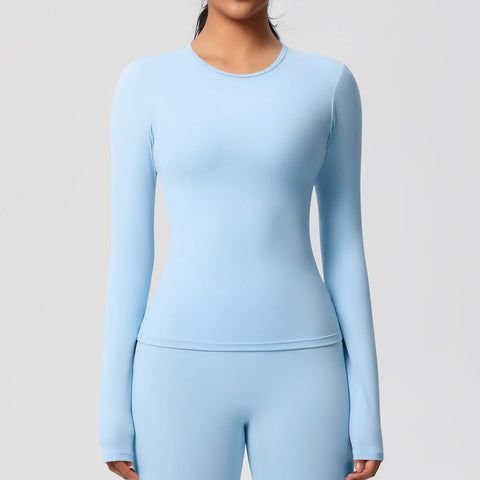 Long Sleeve Workout Compression Top