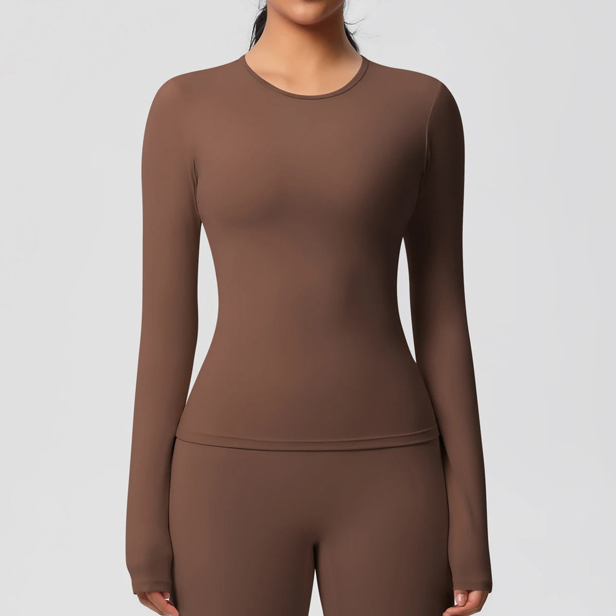 Long Sleeve Workout Compression Top