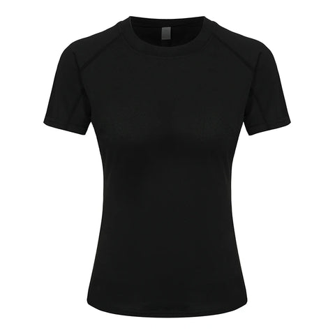 Short Sleeve Athletic Compression Tops