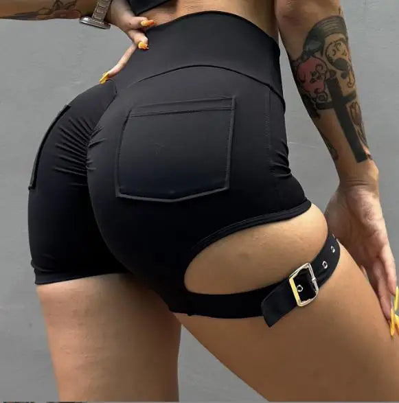 2025 1/2PCS Pad Women Crop Buckle Bra Leggings Yoga Set Scrunch Workout Pant Fitness Gym Sports Squat Proof Legging Outfit Suits
