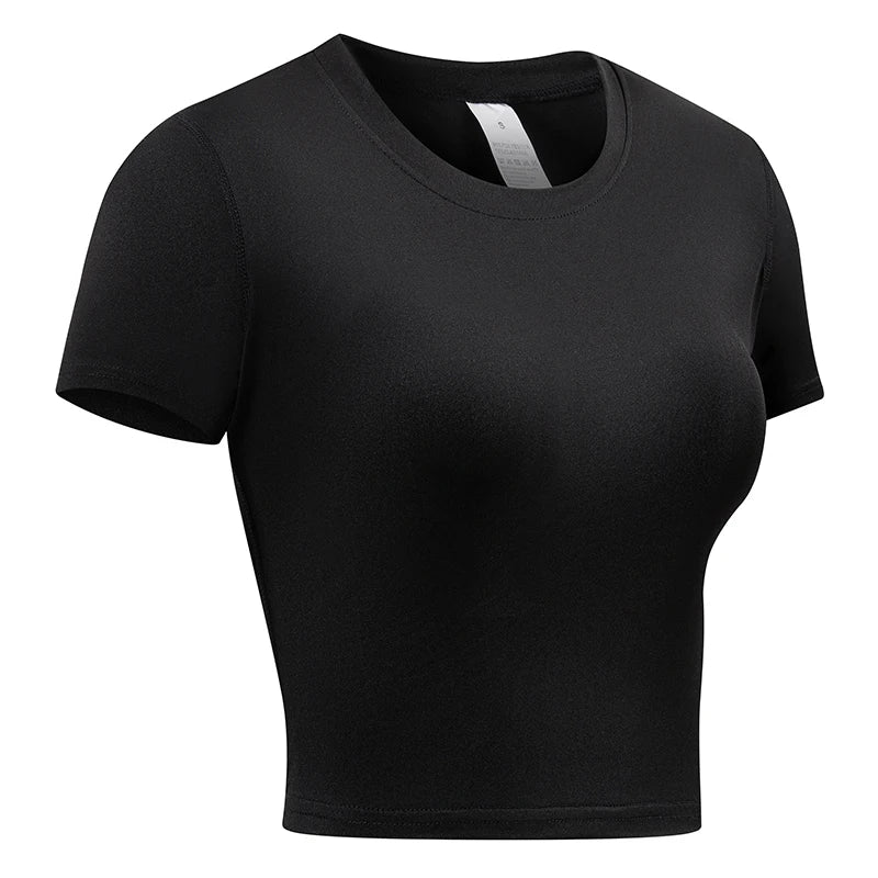 Short Sleeve Athletic Compression Tops