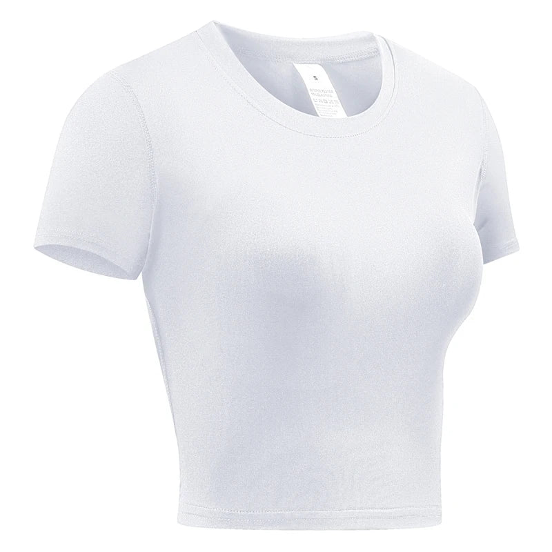 Short Sleeve Athletic Compression Tops