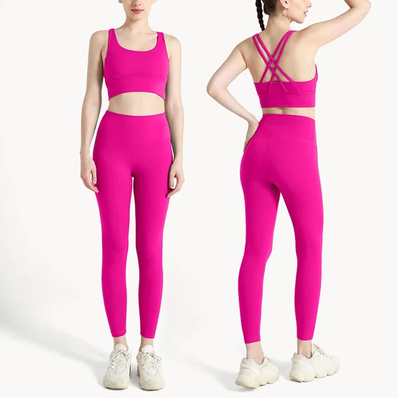 Summer New two Piece Yoga & Gym Set