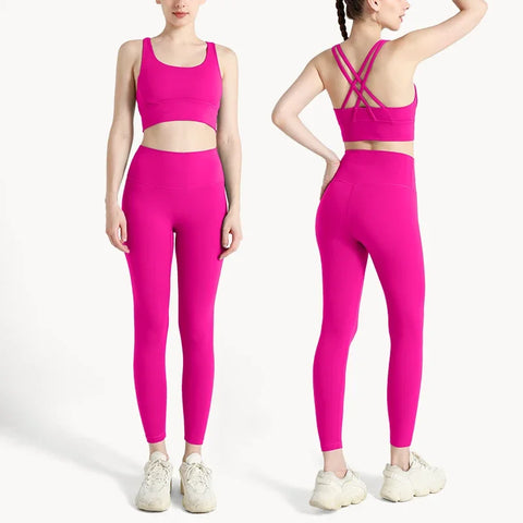 Summer New two Piece Yoga & Gym Set