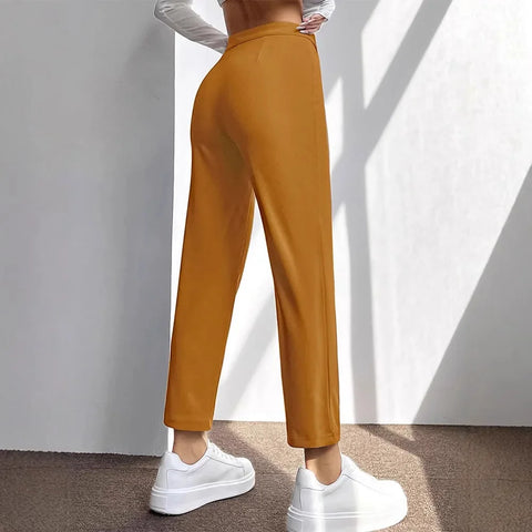 Casual Knitted Wide Leg & Loose Fit Trouser