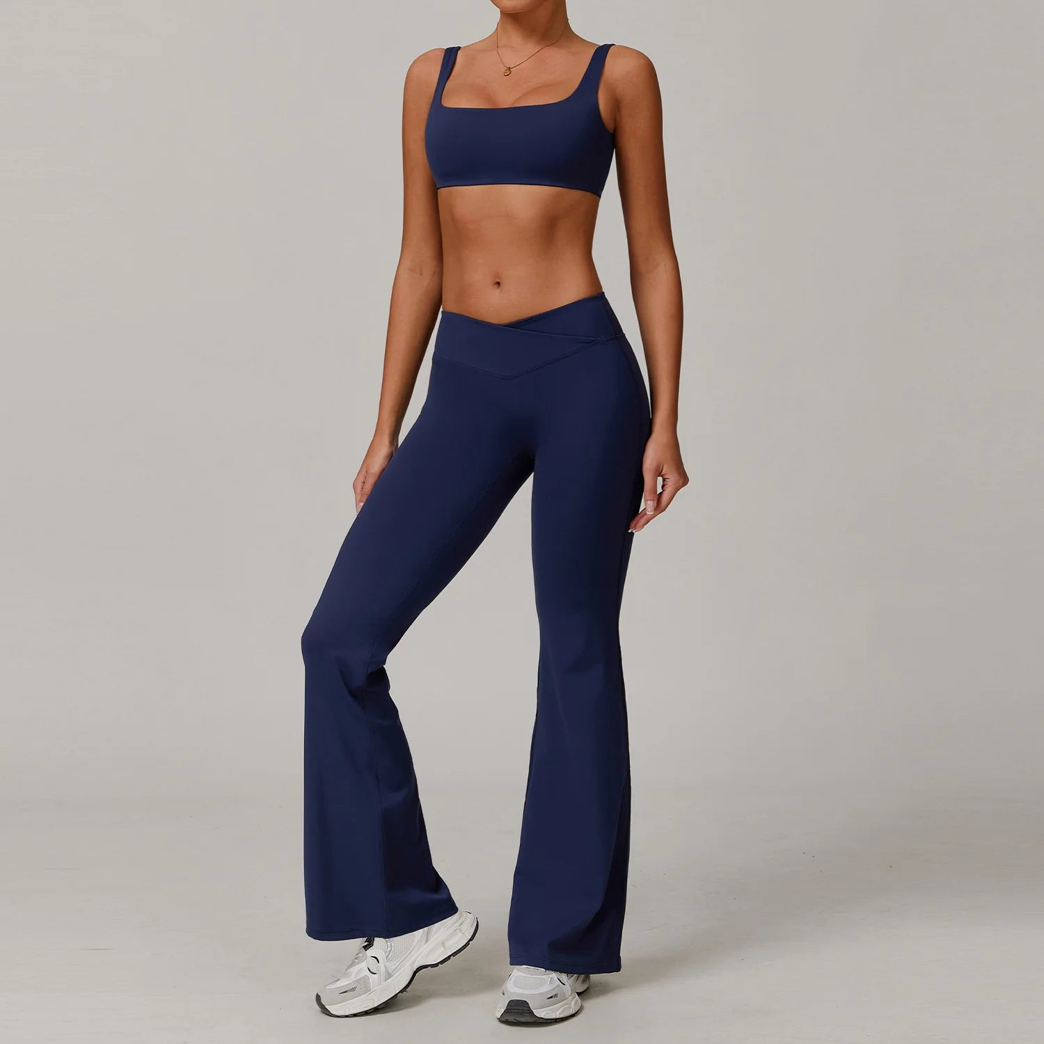 2 Pieces Yoga Set Workout Sets Women Tracksuit Gym Push Up Fitness Running Workout Clothes Sport Bra Leggings Suit Activewear