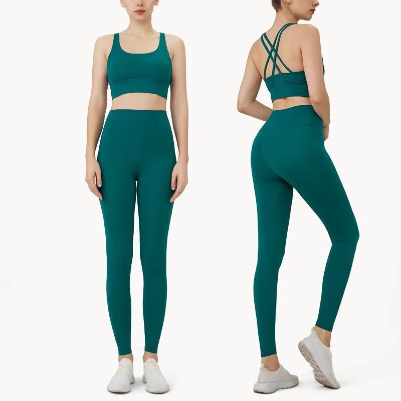 Summer New two Piece Yoga & Gym Set