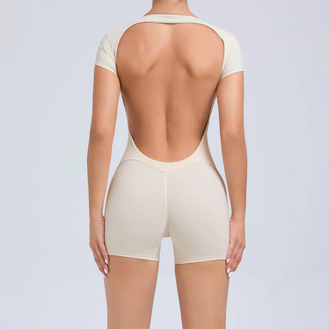 New Summer Yoga Suit Fitness Sports Set Women Bodysuits Sexy Gym Set Women Training Rompers Workout Jumpsuit Female Sportswear