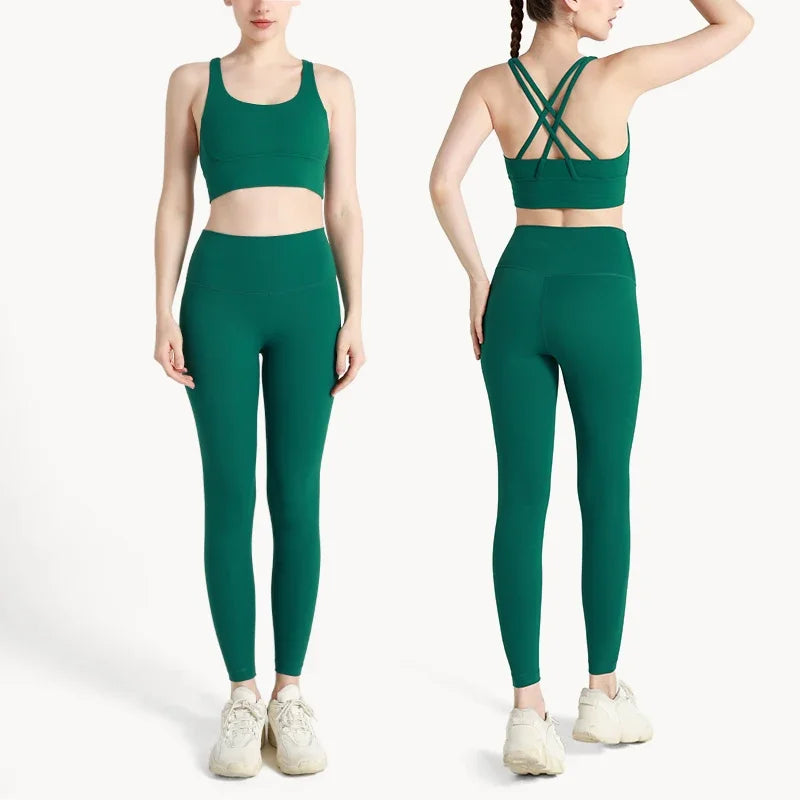Summer New two Piece Yoga & Gym Set