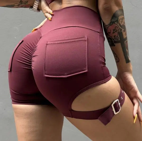 2025 1/2PCS Pad Women Crop Buckle Bra Leggings Yoga Set Scrunch Workout Pant Fitness Gym Sports Squat Proof Legging Outfit Suits