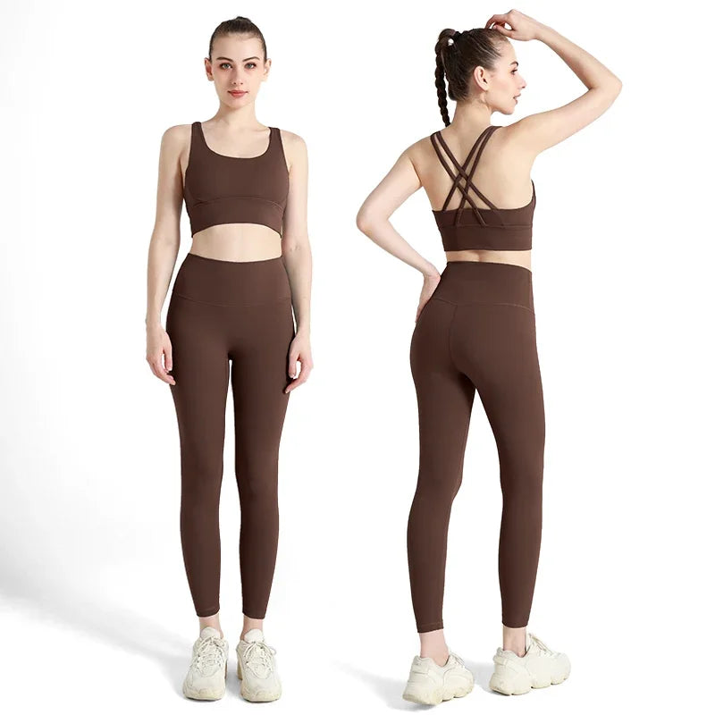 Summer New two Piece Yoga & Gym Set