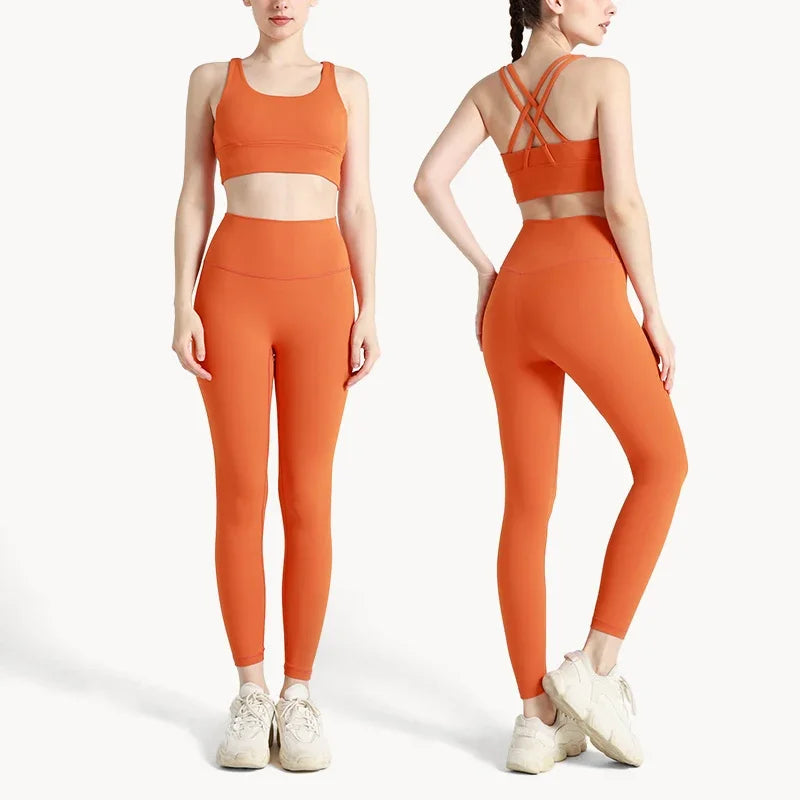 Summer New two Piece Yoga & Gym Set