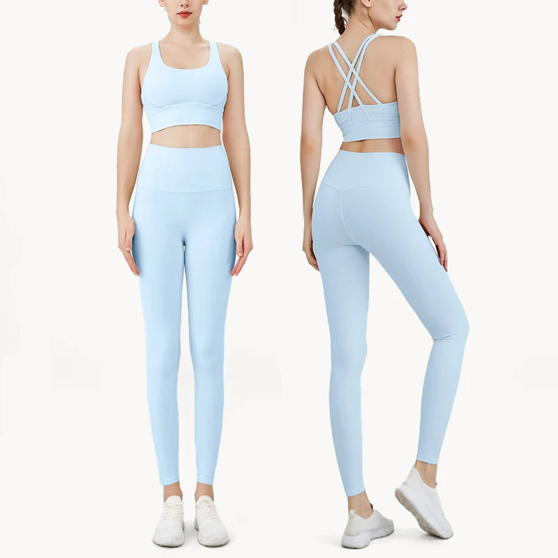 Summer New two Piece Yoga & Gym Set