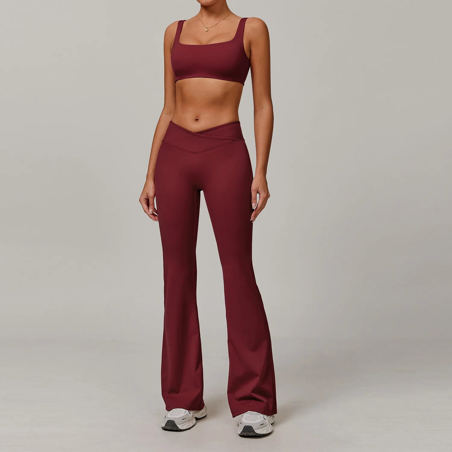 2 Pieces Yoga Set Workout Sets Women Tracksuit Gym Push Up Fitness Running Workout Clothes Sport Bra Leggings Suit Activewear