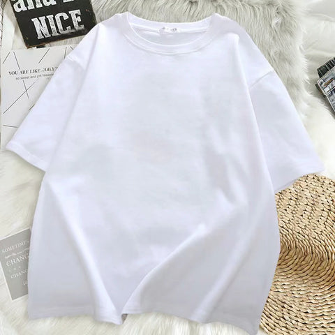 Female Tshirt Los Angeles 91 Street City Printed T-Shirts Casual Breathable T-Shirts Loose Short Sleeve Top Oversized Streetwear