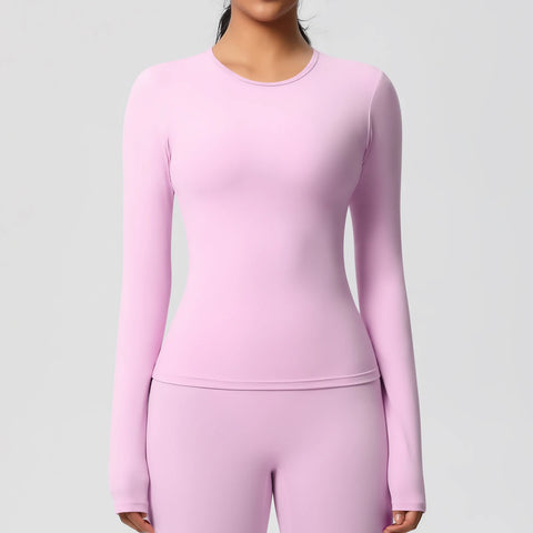 Long Sleeve Workout Compression Top