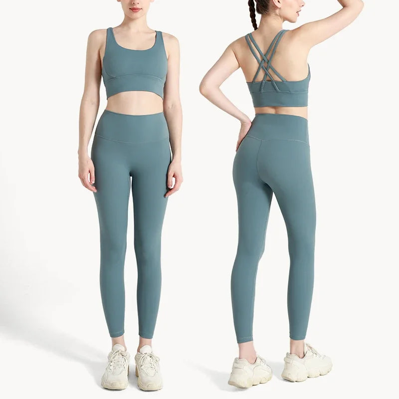 Summer New two Piece Yoga & Gym Set
