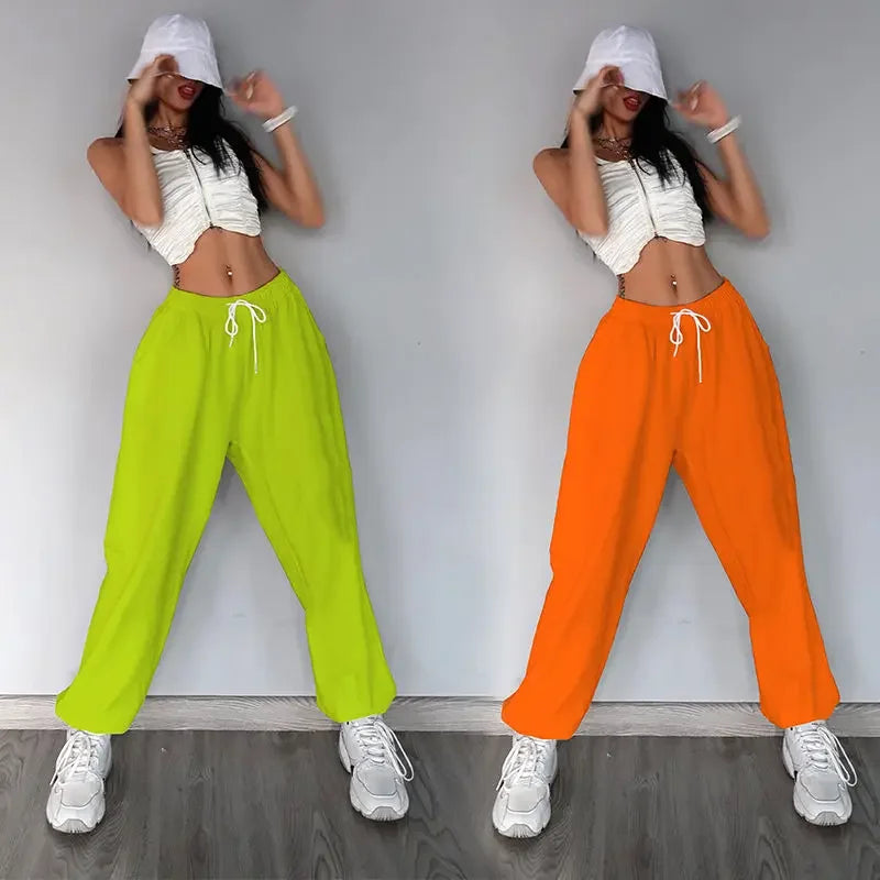 American Retro Letter Print Harem Pants – Your New Hip-Hop & Streetwear Essential