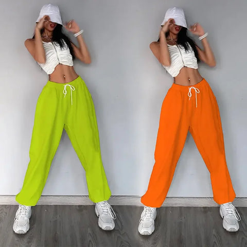American Retro Letter Print Harem Pants – Your New Hip-Hop & Streetwear Essential