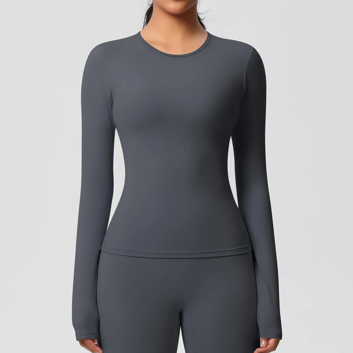 Long Sleeve Workout Compression Top