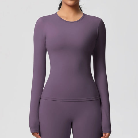 Long Sleeve Workout Compression Top