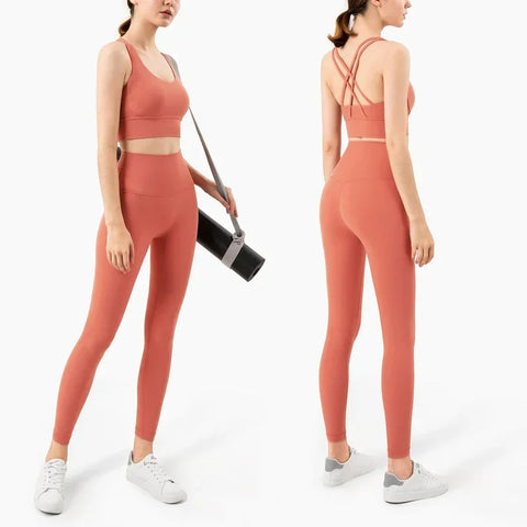 Summer New two Piece Yoga & Gym Set