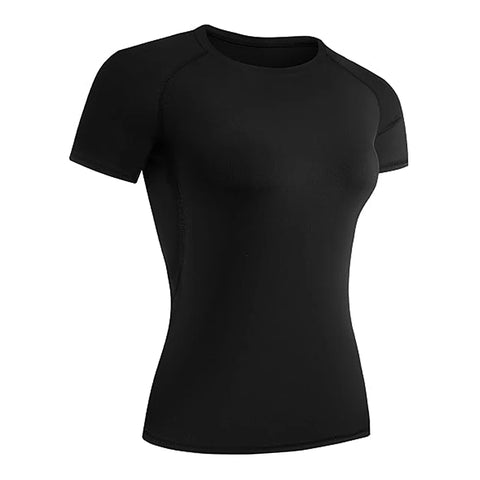Short Sleeve Athletic Compression Tops