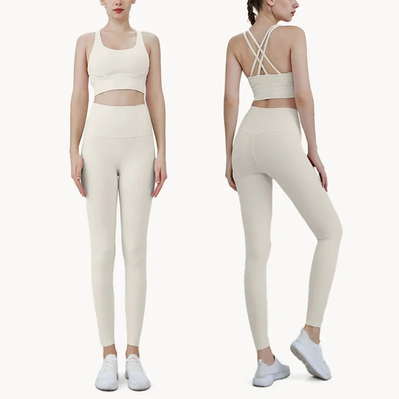 Summer New two Piece Yoga & Gym Set