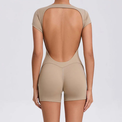 New Summer Yoga Suit Fitness Sports Set Women Bodysuits Sexy Gym Set Women Training Rompers Workout Jumpsuit Female Sportswear