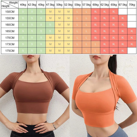 Cloud Hide Short Sleeve Sports Fitness Crop Top