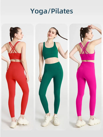 Summer New two Piece Yoga & Gym Set