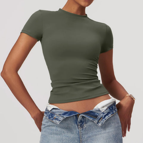 Sports Illustrated Half Sleeve Compression Tops