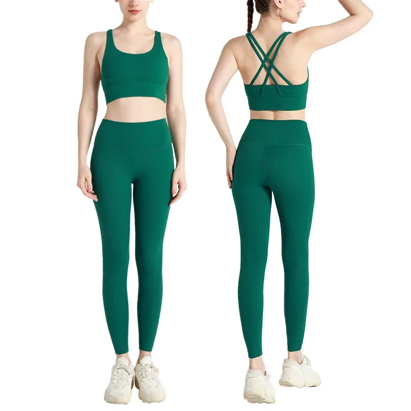 Summer New two Piece Yoga & Gym Set