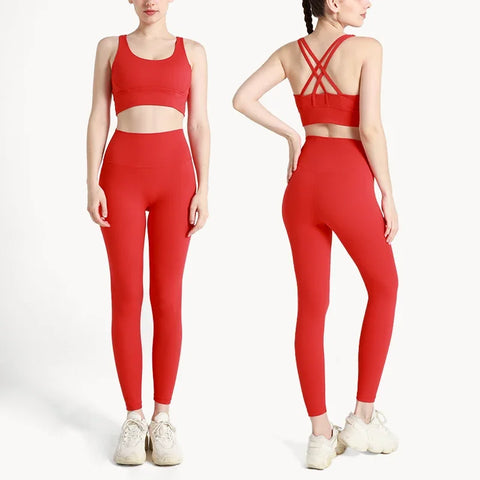 Summer New two Piece Yoga & Gym Set