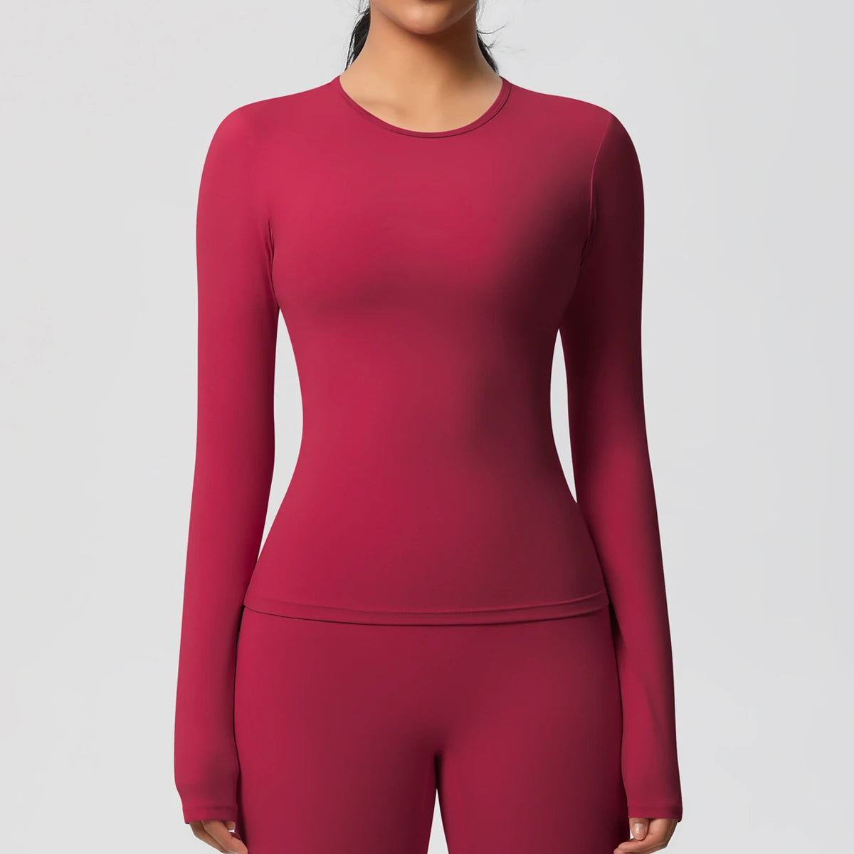 Long Sleeve Workout Compression Top