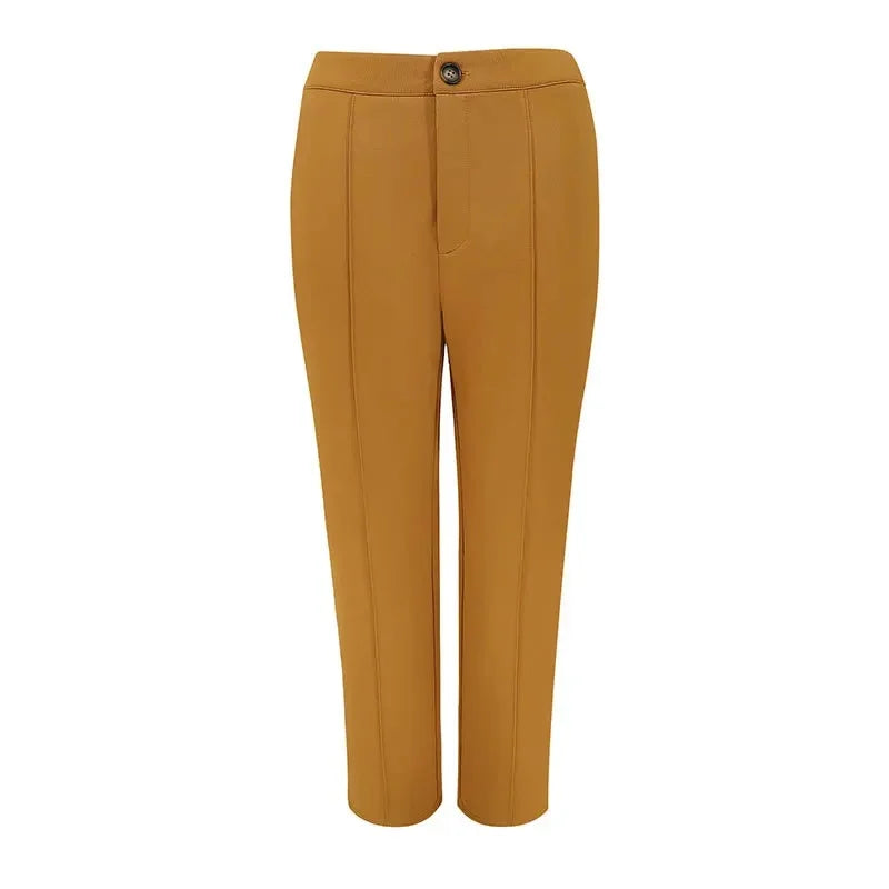 Casual Knitted Wide Leg & Loose Fit Trouser