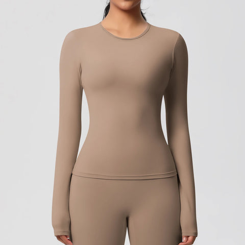 Long Sleeve Workout Compression Top