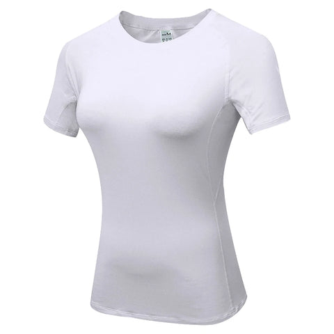 Short Sleeve Athletic Compression Tops